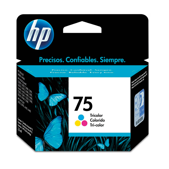 Cartucho 75 HP Colorido 5.5ml