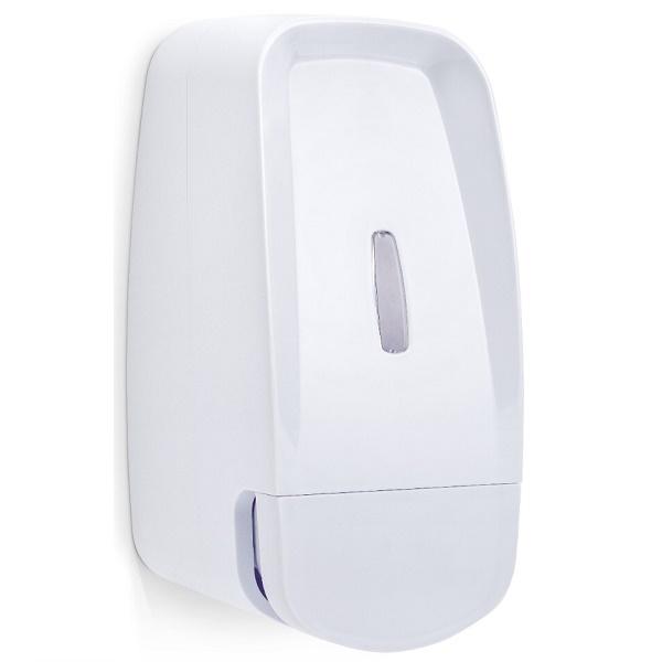 Dispenser Saboneteira com Reservat&oacute;rio Premisse Invoq Branco 800ml Unit&aacute;rio