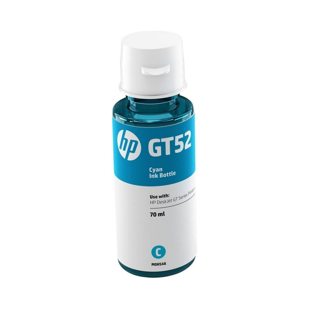 Garrafa de Tinta GT52 HP Ciano 70ml