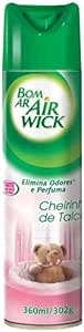 Odorizante Aerossol 360ml Bom Ar Cheirinho de Talco