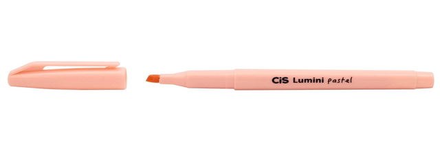 Caneta Marca-Texto Lumini CIS Laranja