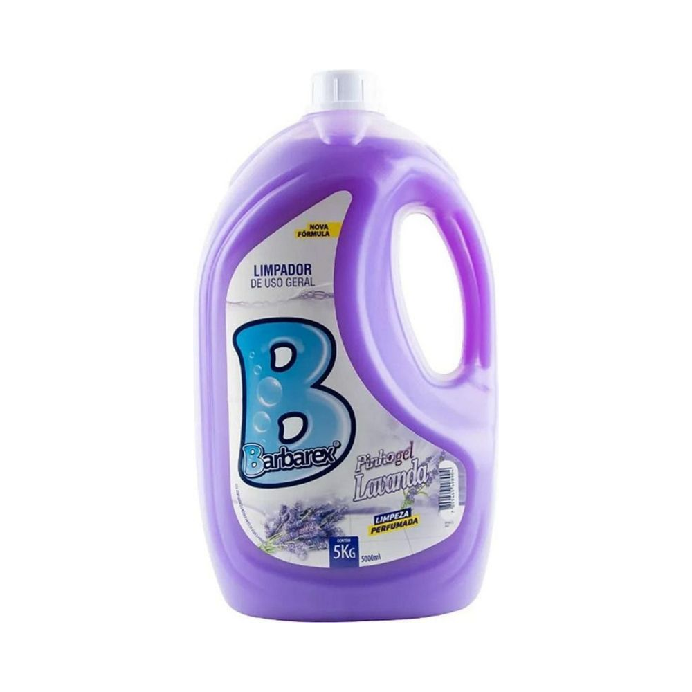 Limpador de Uso Geral Barbarex Pinho Gel Lavanda 5kg