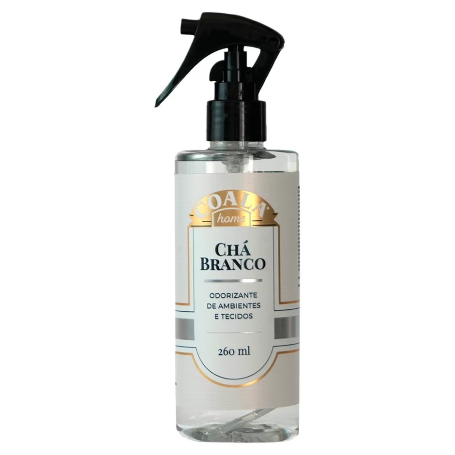 Odorizante de Ambientes Coala Ch&aacute; Branco 260ml
