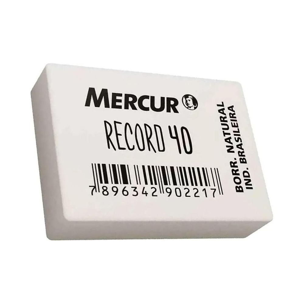 Borracha Branca Record 40 Mercur Unit&aacute;ria