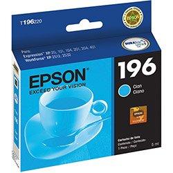 Cartucho 196 T196220 Epson Ciano 4ml DURABrite Ultra