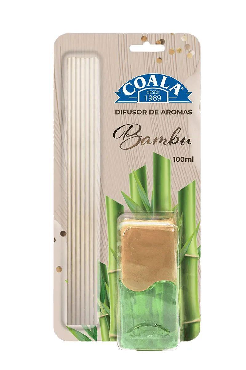 Difusor de Ambientes 5 varetas Coala Bambu 100ml Unit&aacute;rio