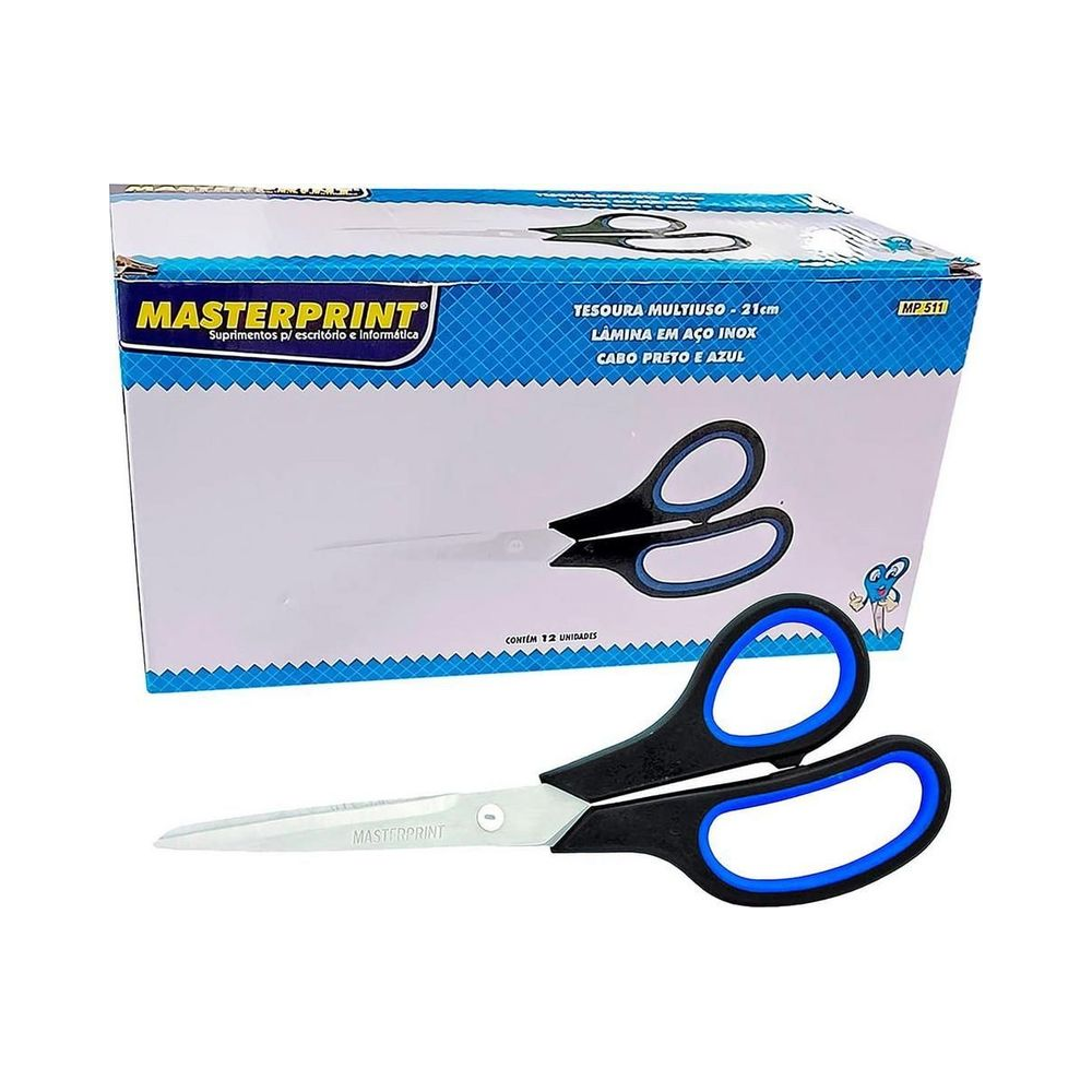 Tesoura Masterprint MP510 Multiuso 21cm