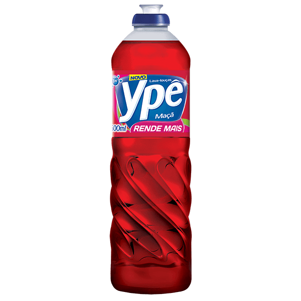 Detergente Lava Lou&ccedil;as L&iacute;quido Yp&ecirc; Ma&ccedil;&atilde; 500ml