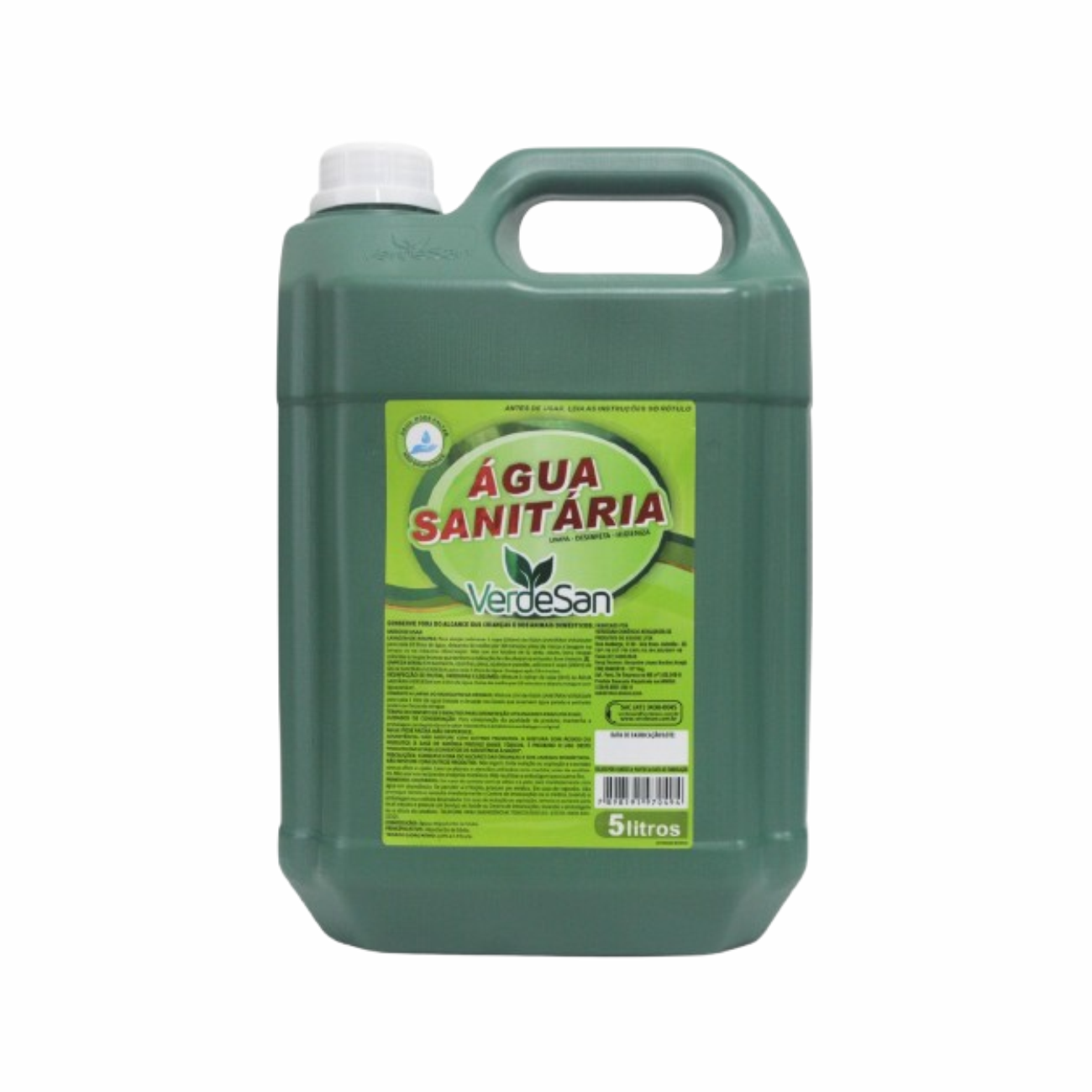 &Aacute;gua Sanit&aacute;ria 5L Verdesan