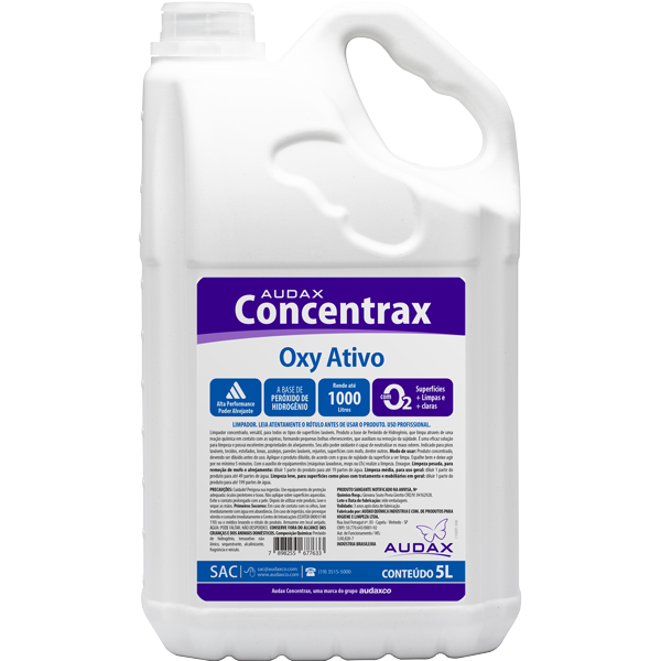 Limpador Concentrado 5 Litros Audax Oxy Ativo