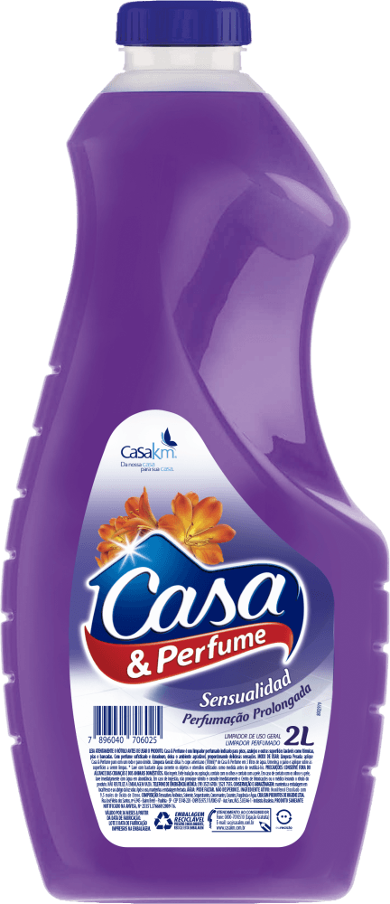 Limpador de Uso Geral Casa e Perfume Sensualidad 2 litros