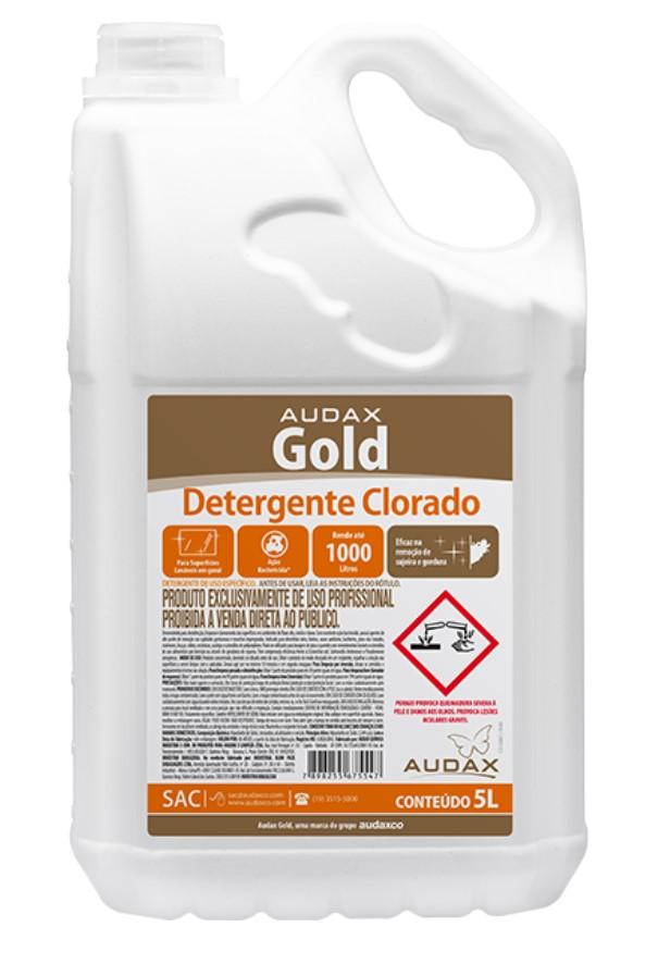 Detergente Clorado Concentrado 5 litros Audax Gold Bactericida