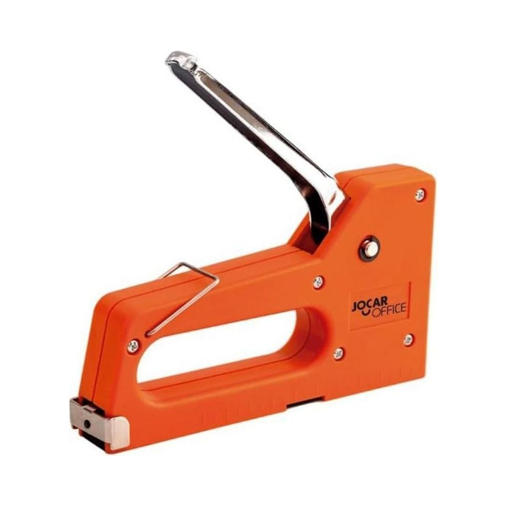 Grampeador Profissional Resina Termopl&aacute;stica e Metal Jocar Office Multiuso 4mm 8mm