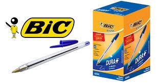 Caneta Esferogr&aacute;fica 1.0mm BIC Cristal Azul Caixa com 50 unidades