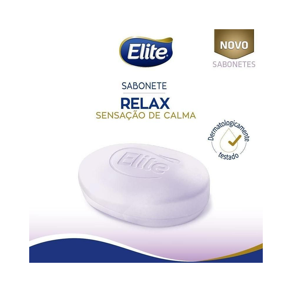 Sabonete em Barra Elite Relax 85g Unit&aacute;rio