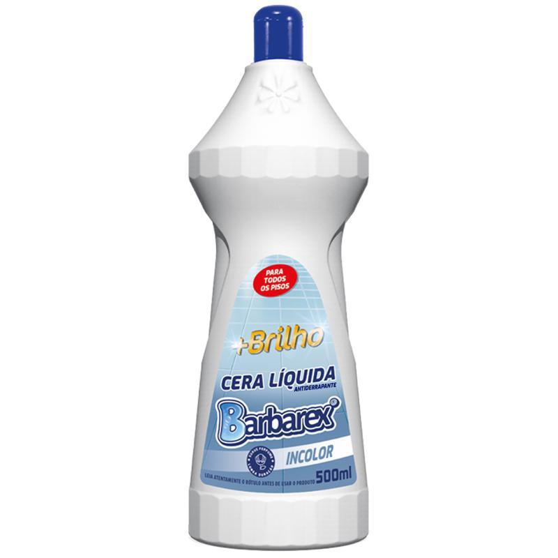 Cera L&iacute;quida Barbarex Incolor 500ml Unit&aacute;ria