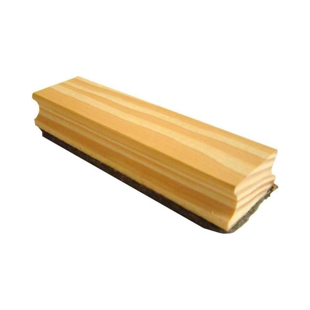 Apagador para Quadro GIZ Madeira Pinus Stalo 2cm x 4cm x 13cm