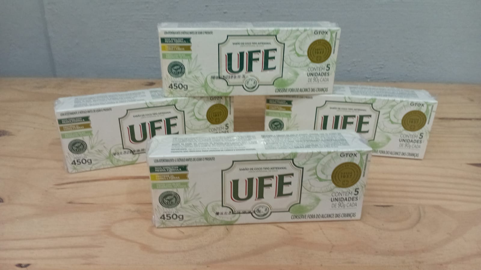 Sab&atilde;o PDC Coco UFE 5x90g