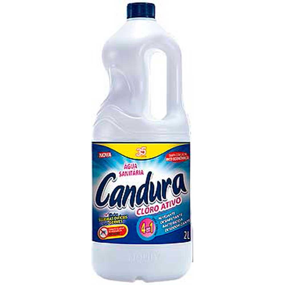 &Aacute;gua Sanit&aacute;ria Candura Cloro Ativo 2 litros