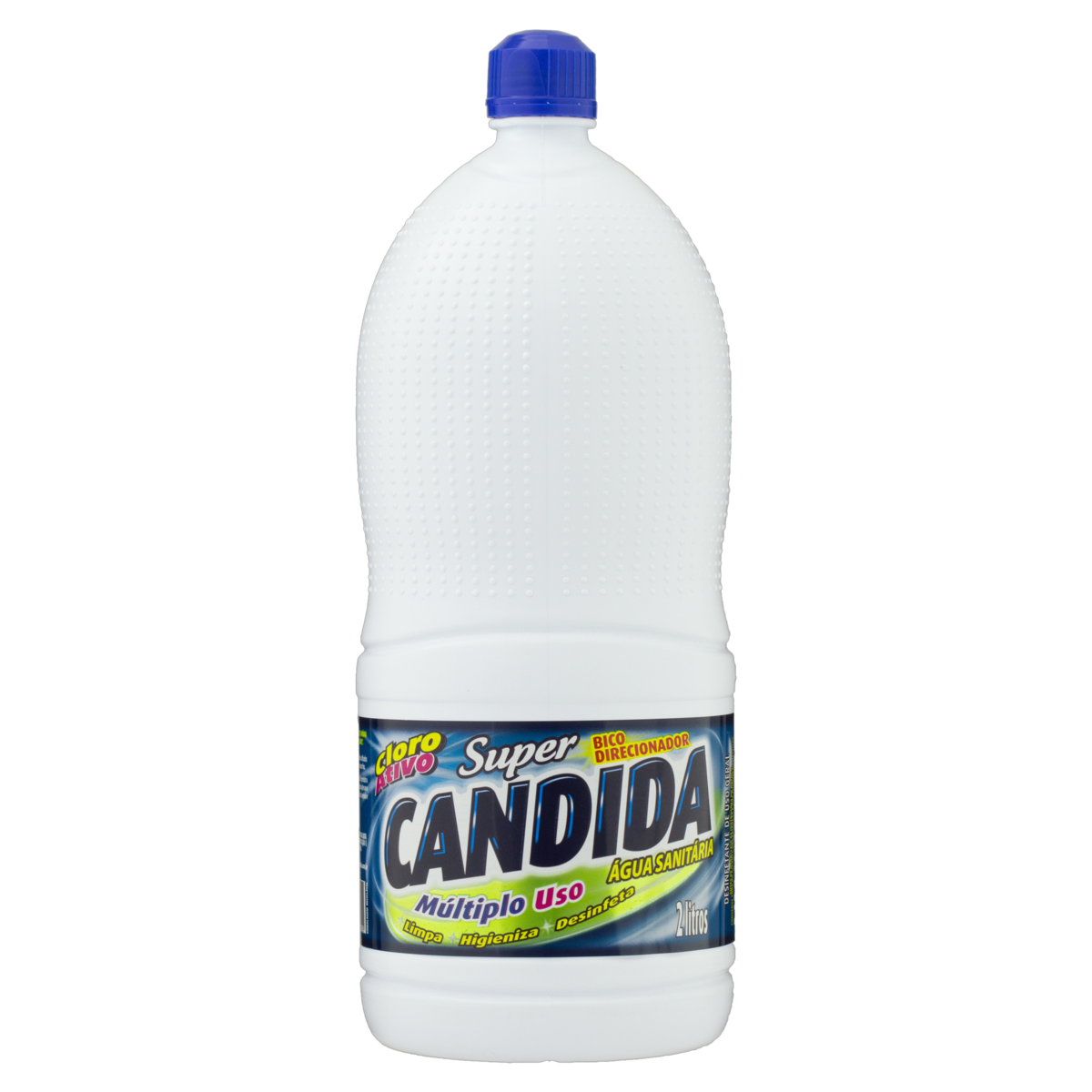 &Aacute;gua Sanit&aacute;ria L&iacute;quida 2L Super Candida Antiss&eacute;ptica