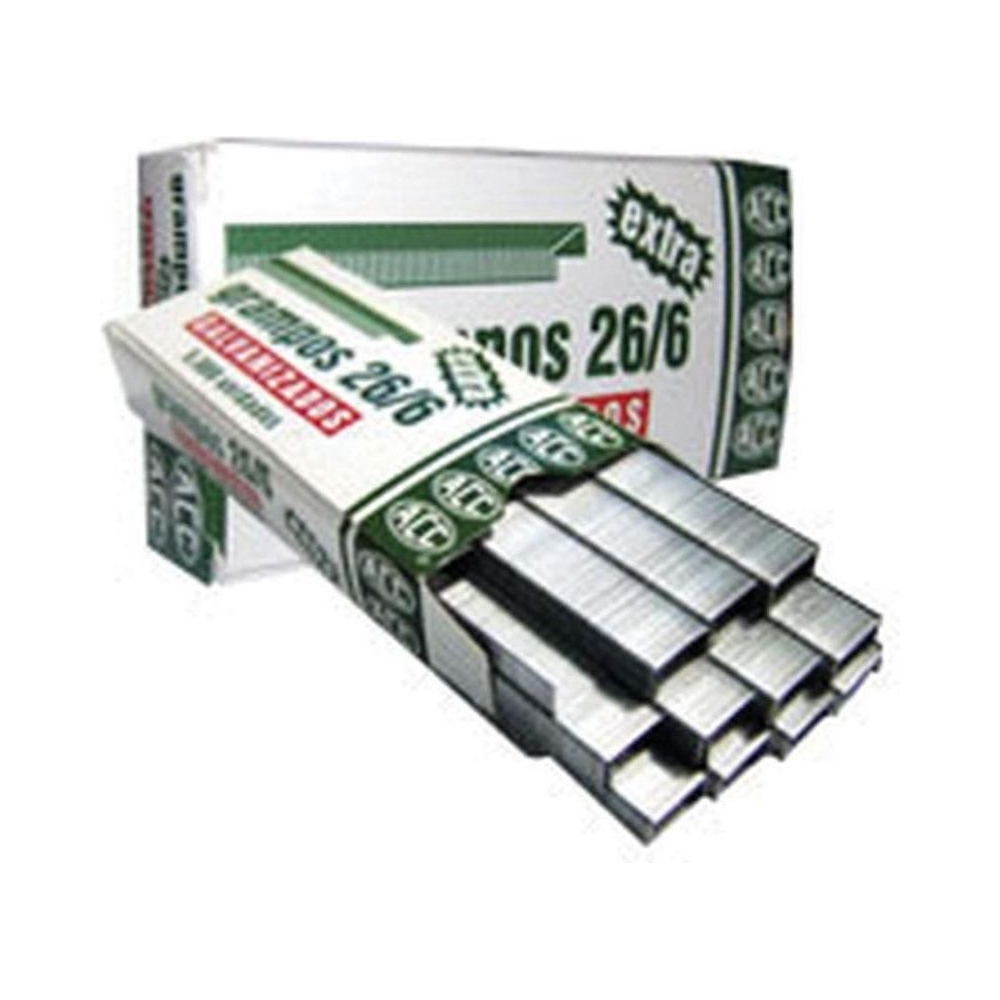 Grampos Galvanizados 26/6 ACC Multicolor 5000 unidades