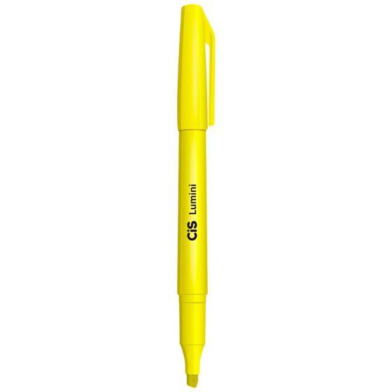 Marca Texto Amarelo CiS Lumini Neon Unidade