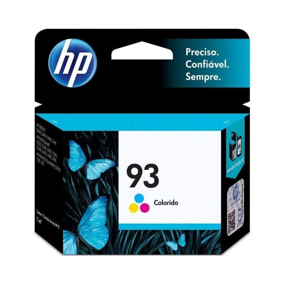 Cartucho 93 C9361WB HP Colorido 7ml