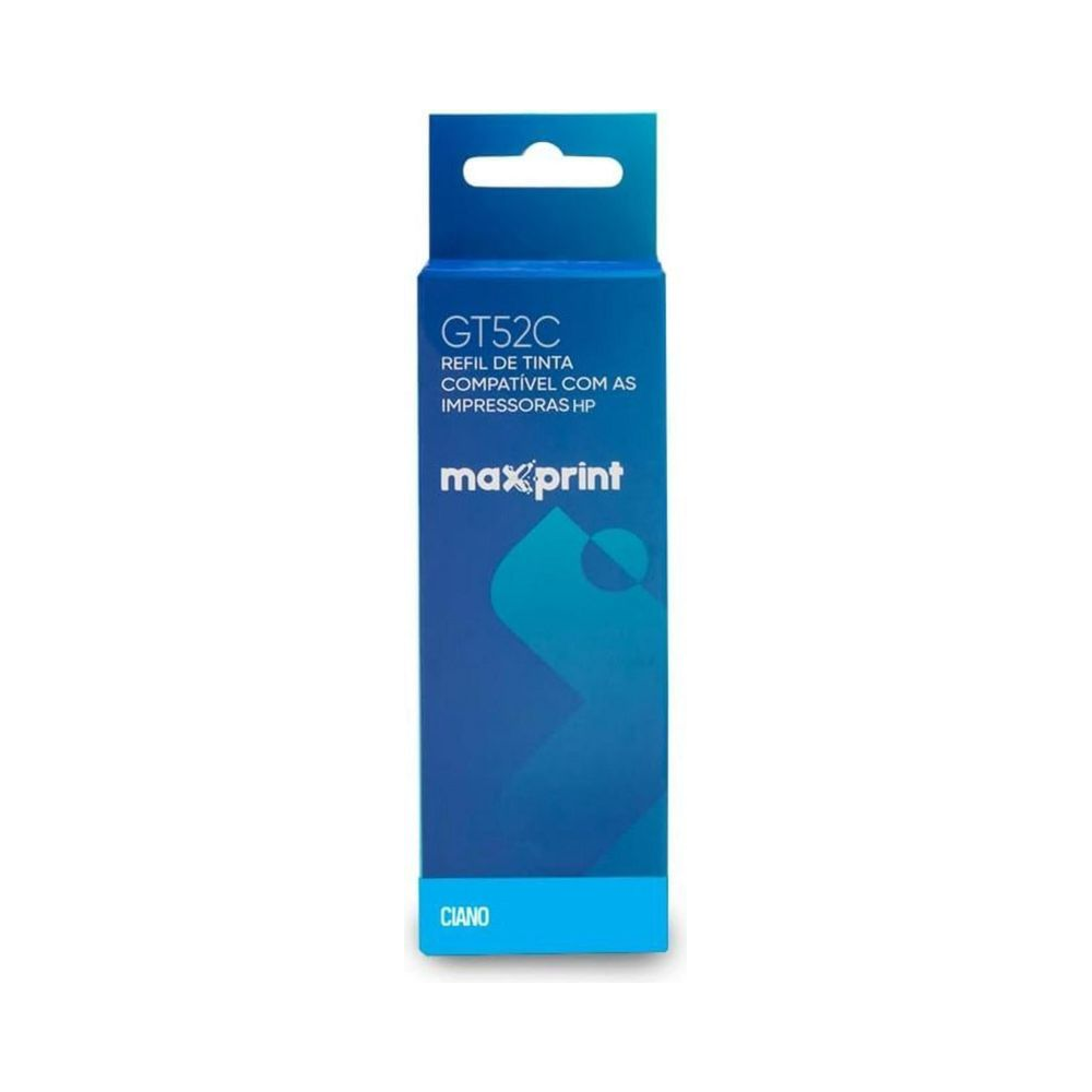 Garrafa de Tinta GT52C Maxprint Ciano 100ml