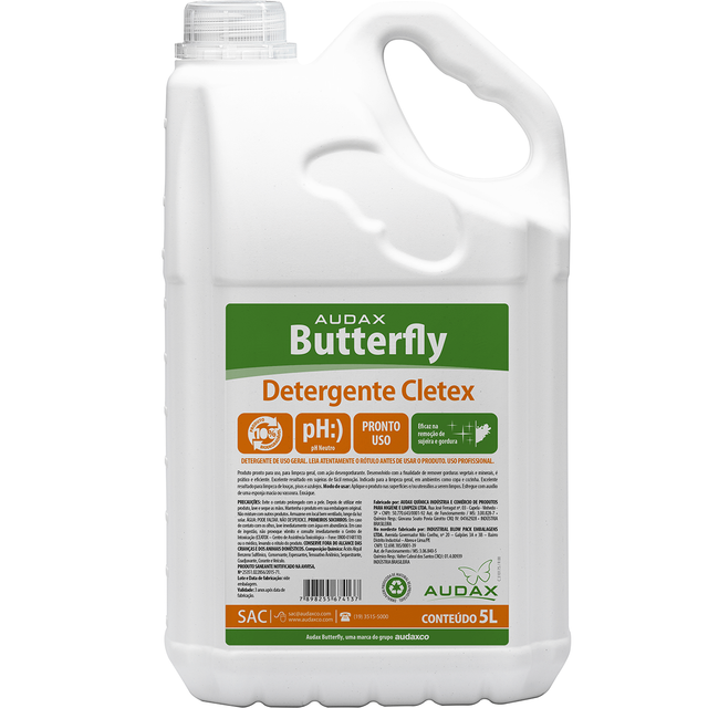 Detergente Multiuso 5 Litros Audax Multiplic