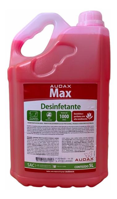 Desinfetante Concentrado 5L Audax Max Lavanda