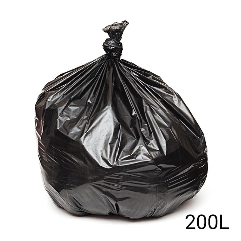 Saco para Embalagem 200 litros Preto Paulic&eacute;ia 5kg