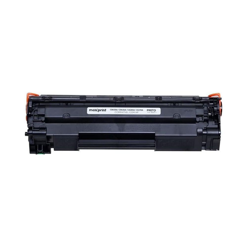 Cartucho de Toner 35A 36A 85A 78A Maxprint Preto 2000 p&aacute;ginas