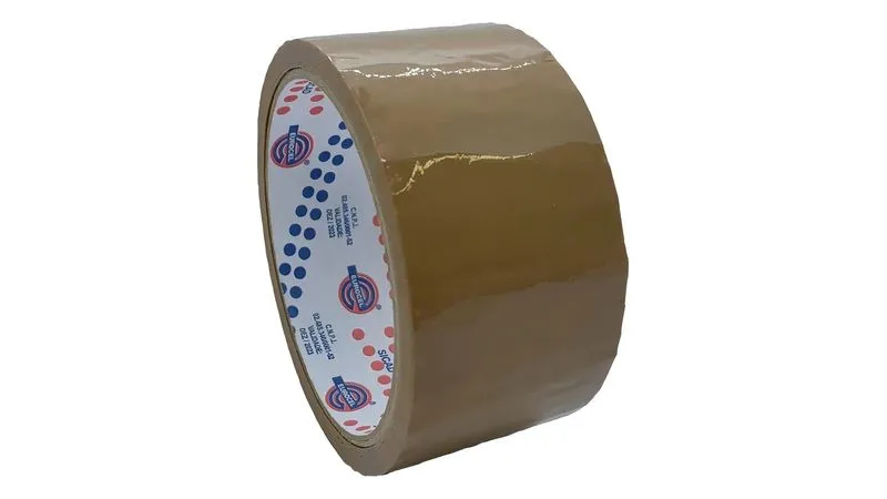 Fita para Empacotamento PP 33 45 mm x 40 m Marrom - Eurocel