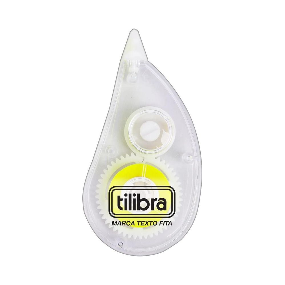 Marca Texto em Fita Amarelo 5mmX 6m Tilibra