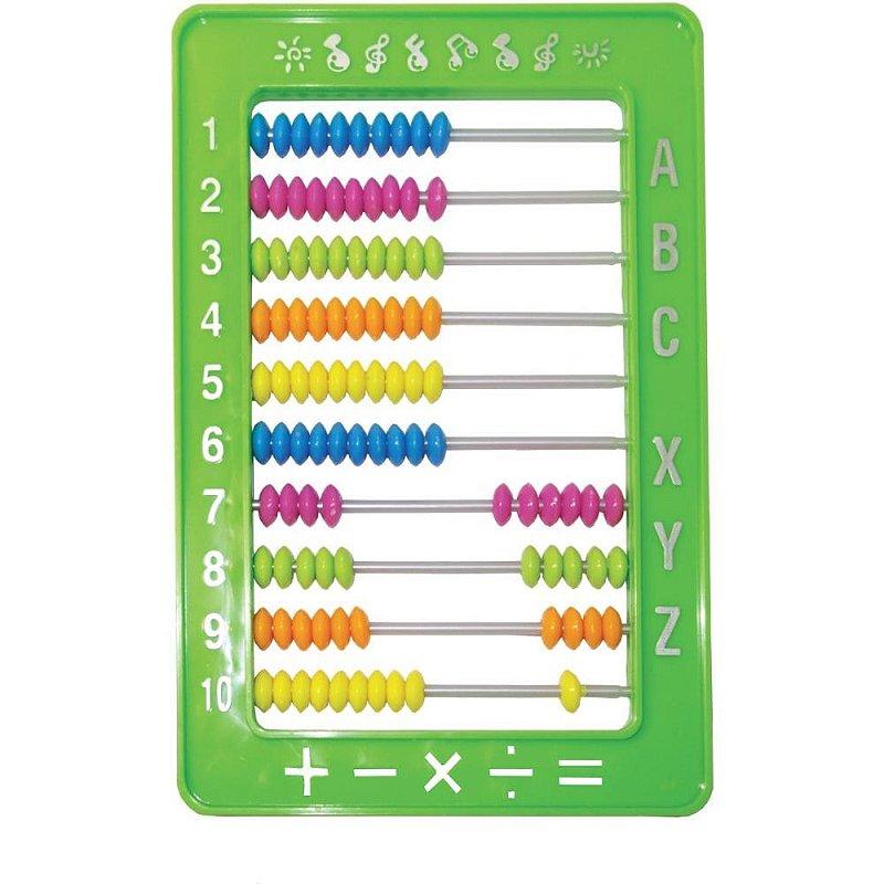 Contador &Aacute;baco Pl&aacute;stico RF103 18 cm x 13 (Sortido)-Toy Mix